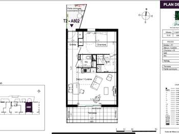 Location Appartement 2 piècesNantes Centre Ville
