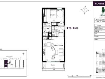 Location appartement 2 pièces Nantes Centre Ville 44