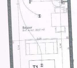 Location appartement 1 pièce