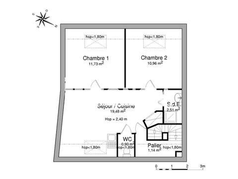 Location appartement 3 pièces