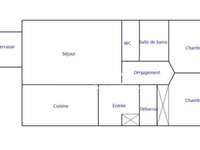 Location appartement 3 pièces