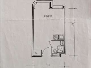 Location Studio 1 pièce