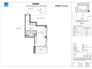 Location Appartement T1Nantes Doulon - Vieux Doulon