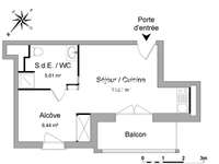 Location appartement 1 pièce Location appartement 1 pièce