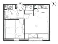 Location appartement 2 pièces