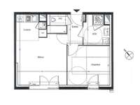 Location appartement 2 pièces