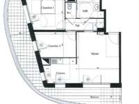 Location appartement 3 pièces