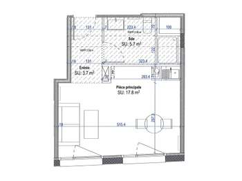 Location appartement 1 pièce Nantes Gare Sud - Malakoff 44