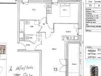 Location appartement 3 pièces
