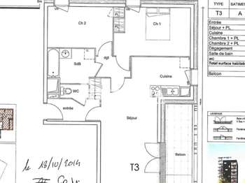 Location appartement 3 pièces