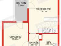 Location appartement 2 pièces
