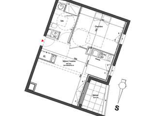 Location appartement 2 pièces