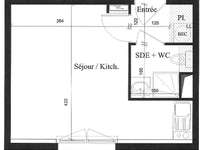 Location appartement 1 pièce