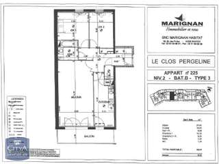 Location appartement 3 pièces