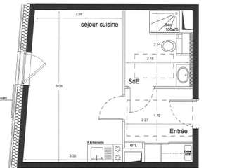 Location appartement 1 pièce Location appartement 1 pièce