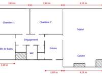 Location appartement 3 pièces