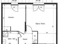 Location appartement 2 pièces