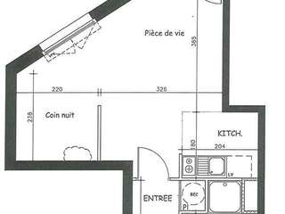 Location appartement 1 pièce
