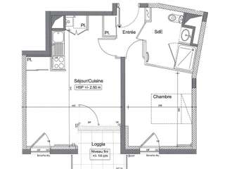Location appartement 2 pièces