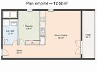 Location appartement 2 pièces Location appartement 2 pièces
