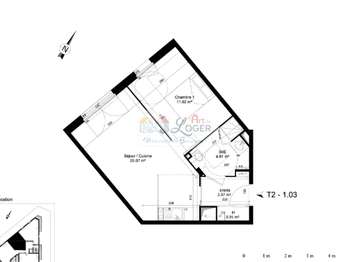 Location appartement 2 pièces Location appartement 2 pièces