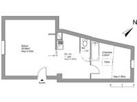 Location appartement 2 pièces