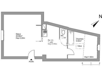 Location appartement 2 pièces
