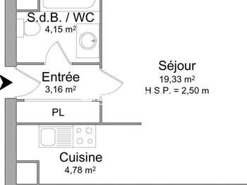 Location appartement 1 pièce Location appartement 1 pièce