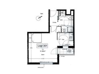 Location appartement 1 pièce