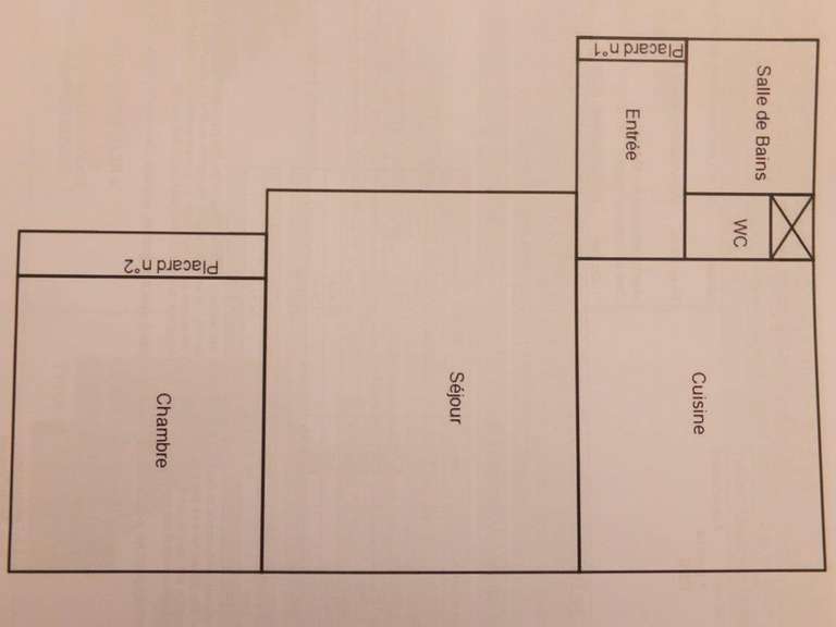 Location appartement 2 pièces