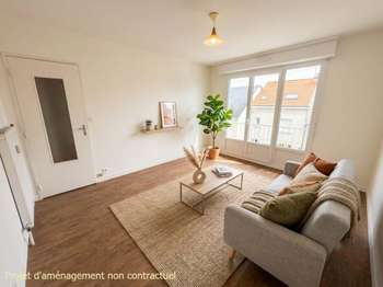 Location Appartement 2 piècesNantes Rond-Point De Rennes