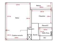 Location appartement 2 pièces