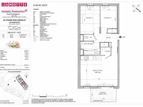 Location appartement 3 pièces Nantes Saint-Clément - Jardin des plantes 44