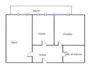 Location appartement 2 pièces Location appartement 2 pièces