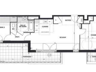Location appartement 3 pièces