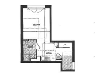 Location appartement 1 pièce