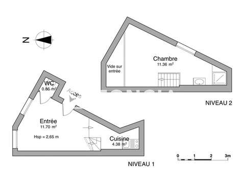 Location appartement 2 pièces