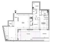 Location appartement 3 pièces