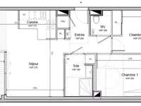 Location appartement 3 pièces
