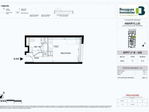 Location appartement 1 pièce