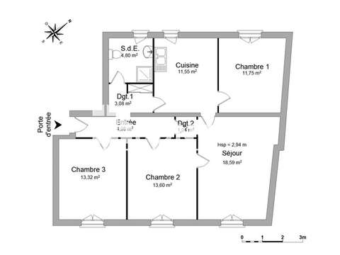 Location appartement 4 pièces