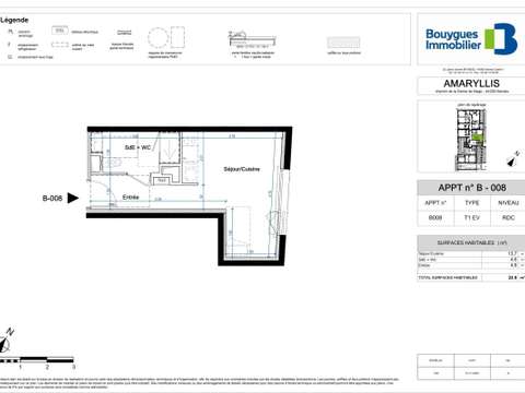 Location appartement 1 pièce