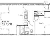 Location appartement 2 pièces