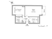 Location appartement 2 pièces