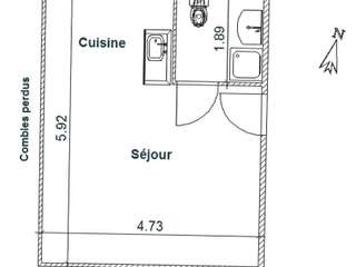 Location appartement 1 pièce