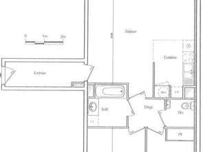 Location Appartement 3 piècesNantes Tortière