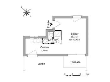 Location appartement 1 pièce