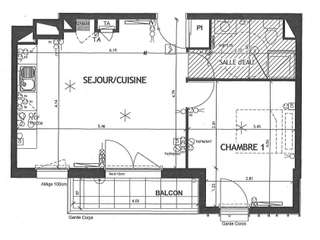 Location appartement 2 pièces Location appartement 2 pièces