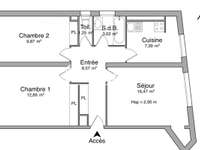 Location appartement 3 pièces