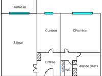 Location appartement 2 pièces